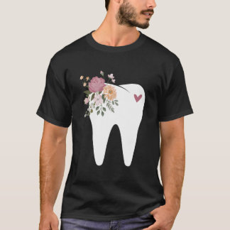 Camiseta Dentista Dental Assistant Fluxo Dentário Oral Higi