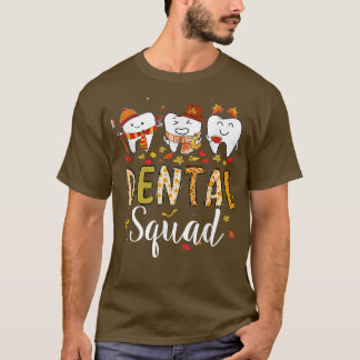 Camiseta Dentista Dental Cuja Esquadra Dentária Dentária De