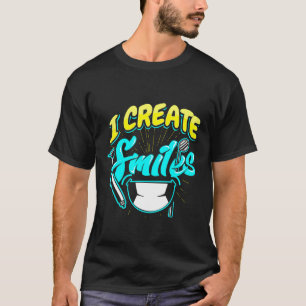 Camiseta Dentista Dental Hygienist Dental Assist Eu Crio Sm
