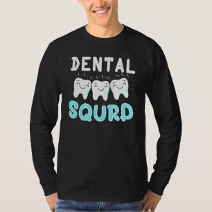 Camiseta Dentista Dental Squad Cute