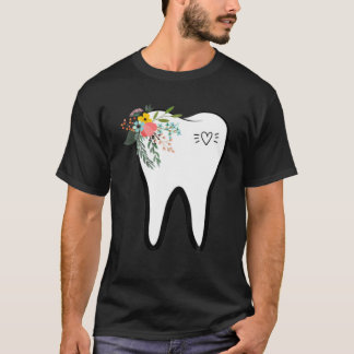 Camiseta dentista dentário dentista dentário Higiene oral