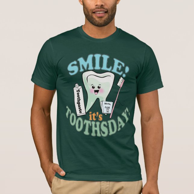 Camiseta Dentista engraçado (Frente)