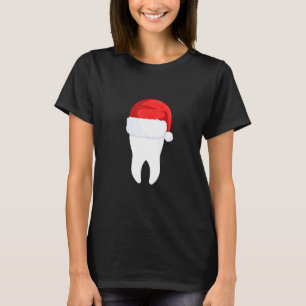 Camiseta Dentista Natal Engraçado Dentação De Dente Com Pap