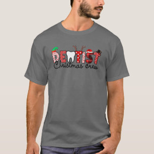 Camiseta Dentista Natal Tripulante Engraçado Higiene Denta