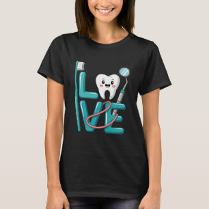 Camiseta Dentista Ortodontia Higienista Dental 0 Dentes