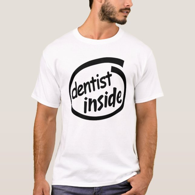 Camiseta Dentista para dentro (Frente)
