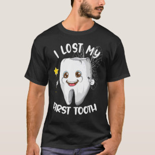 Camiseta Dentista Perdi Minha Primeira Prática Dental Dente