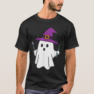 Camiseta Dentista Sky Ghost Halloween Sorri Dental Bootite