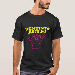 Camiseta Dentistas Regra Engraçado Piada Gag Gift