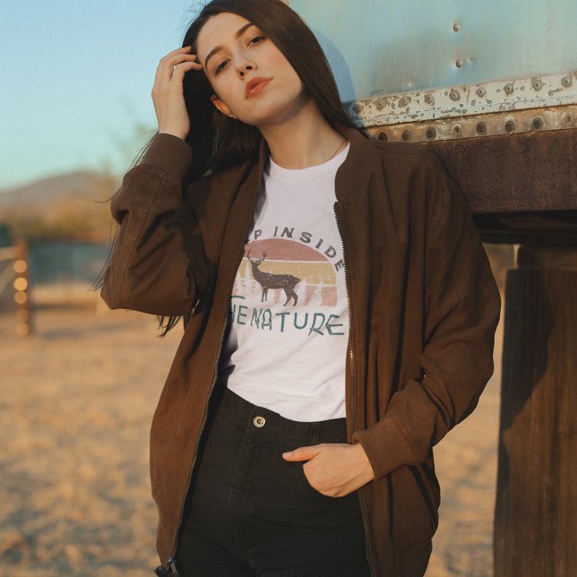 Camiseta Dentro Da Natureza (Criador carregado)