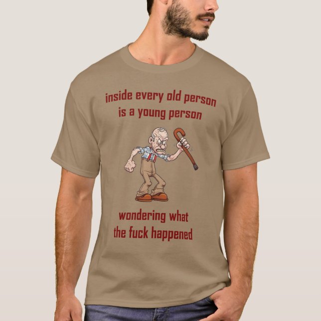 Camiseta dentro de cada pessoa idosa… (Frente)