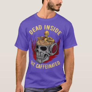 Camiseta Dentro De Café Engraçado Mas Xícara Cafeada