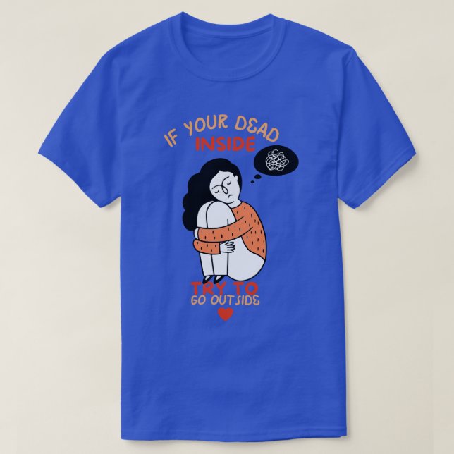 Camiseta Dentro de Morto (Frente do Design)