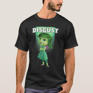 Camiseta Dentro de Pixar de Disney Poster Verde de Retrato