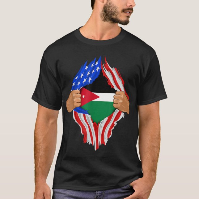 Camiseta Dentro de sangue jordano (Frente)