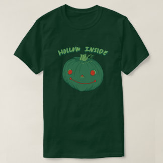 Camiseta Dentro Hollow - Pumpkin Verde Punny Jack-o-Lantern