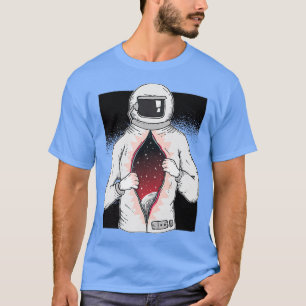 Camiseta Dentro Mundial Do Meu Astronauta Astral Design Cós