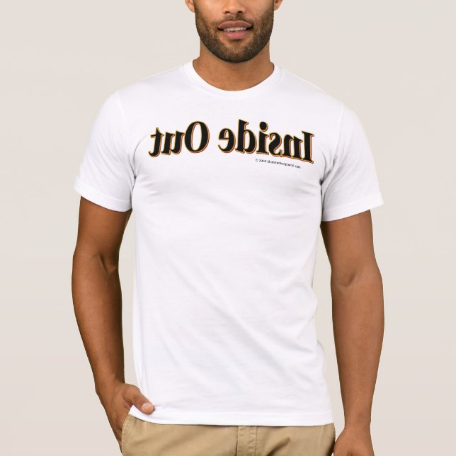 Camiseta Dentro - para fora do t-shirt (Frente)