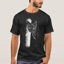 Dentro-T-Shirt gatinho