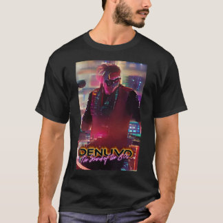 Camiseta Denuvo Synthwave Jon T-Shirt
