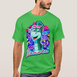 Camiseta Denver o Último Dinossauro Neon