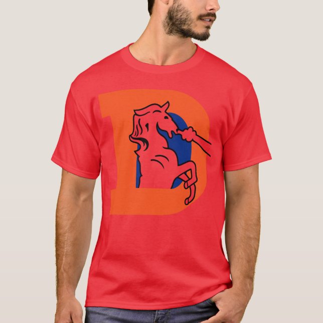 Camiseta DenverBroncos retro family (Frente)