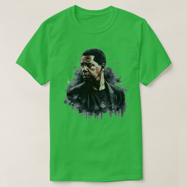 Camiseta Denzel Washington 1 (Frente do Design)