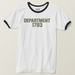 Camiseta Departamento 1793 Ringer
