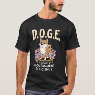Camiseta Departamento D.O.G.E. De Eficiência Governamental