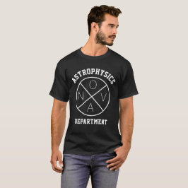 Camiseta Departamento da nova da astrofísica