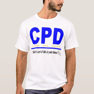 Camiseta Departamento da polícia de Cambridge