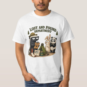 Camiseta Departamento de Achados e Perdidos Honey Badger Ca