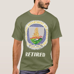 Camiseta Departamento de Agricultura dos EUA aposentado
