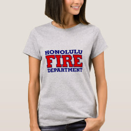 Camiseta Departamento de Bombeiros Honolulu Hawaii.