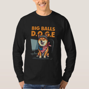Camiseta Departamento de Cães para a Eficiência do governo