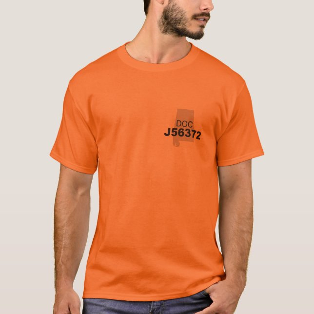 Camiseta Departamento de correcção (Frente)