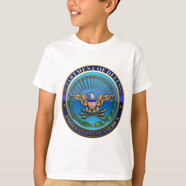 Camiseta Departamento de Defesa dos EUA (DoD) (Frente)
