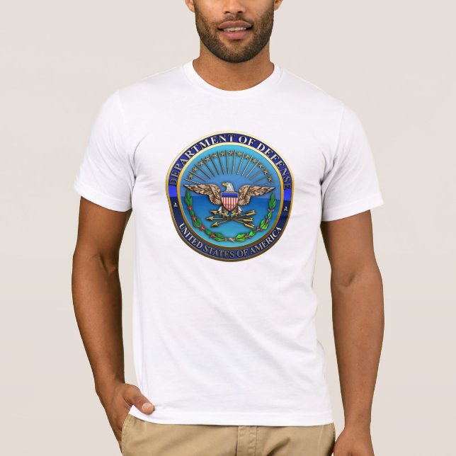 Camiseta Departamento de Defesa dos EUA (DoD) (Frente)