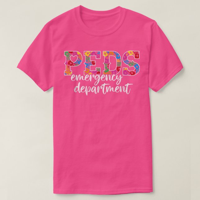 Camiseta Departamento de Emergência do PEDS (Frente do Design)