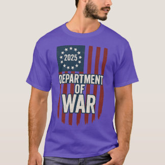 Camiseta Departamento de Guerra Criado em 2025