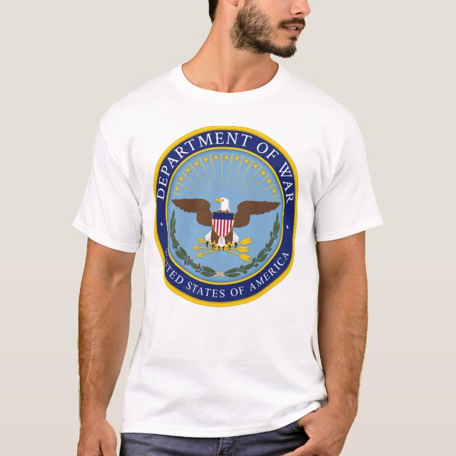 Camiseta Departamento de Guerra dos EUA (Frente)