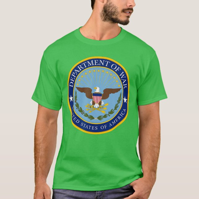 Camiseta Departamento de Guerra dos EUA (Frente)