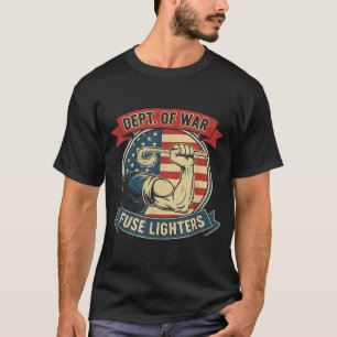 Camiseta Departamento De Guerra Estabelecido Em 2025 Dow