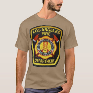 Camiseta Departamento de Incêndio da Califórnia em Los Ange