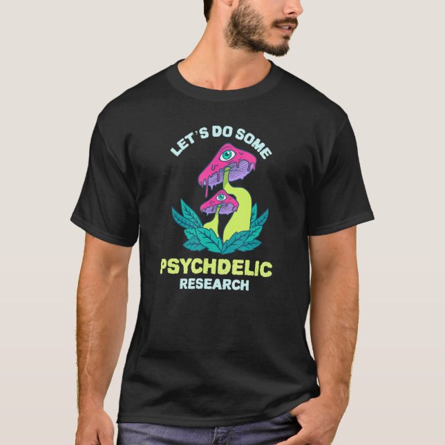 Camiseta Departamento de Investigação Psicedélica Psiceélic (Frente)