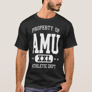 Camiseta Departamento de Propriedade Retro-Atlética AMU