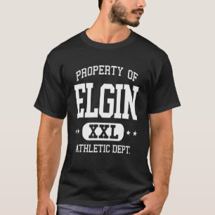 Camiseta Departamento de Propriedade Retro Atlética Elgin