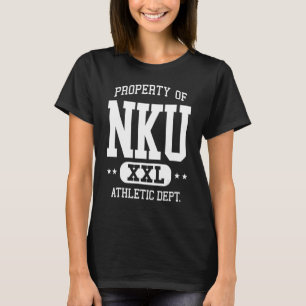 Camiseta Departamento de Propriedade Retro-Atlética NKU