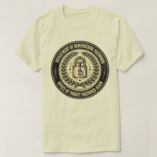 Camiseta Departamento de Senhas Perdidas Suporte Técnico de