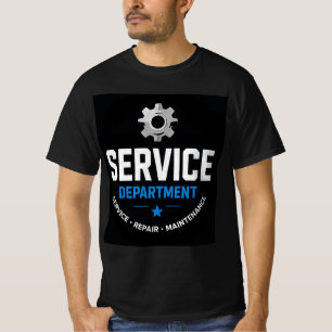 Camiseta 🏢 Departamento de Serviço Pessoal Automotivo 🏢